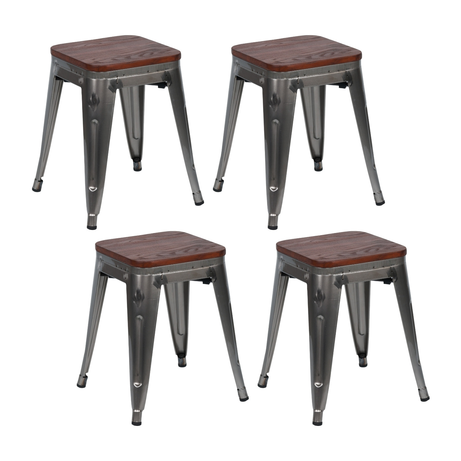 Pack 4 Taburetes Bajos...